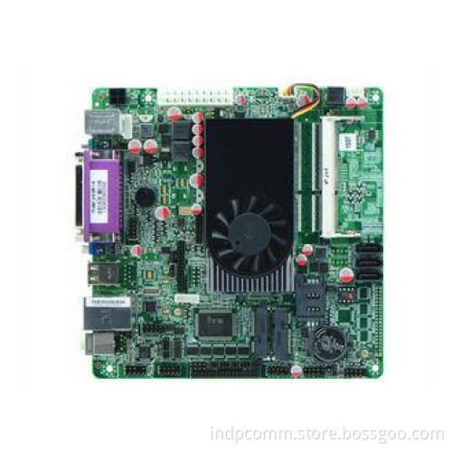 6 COM , 8 USB MINI ITX Industrial Motherboard Intel1037U Du